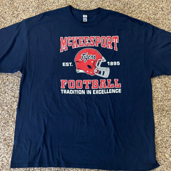 Gilden Other - NWOT: McKeesport Tigers 700 Wins Tshirt - 1924